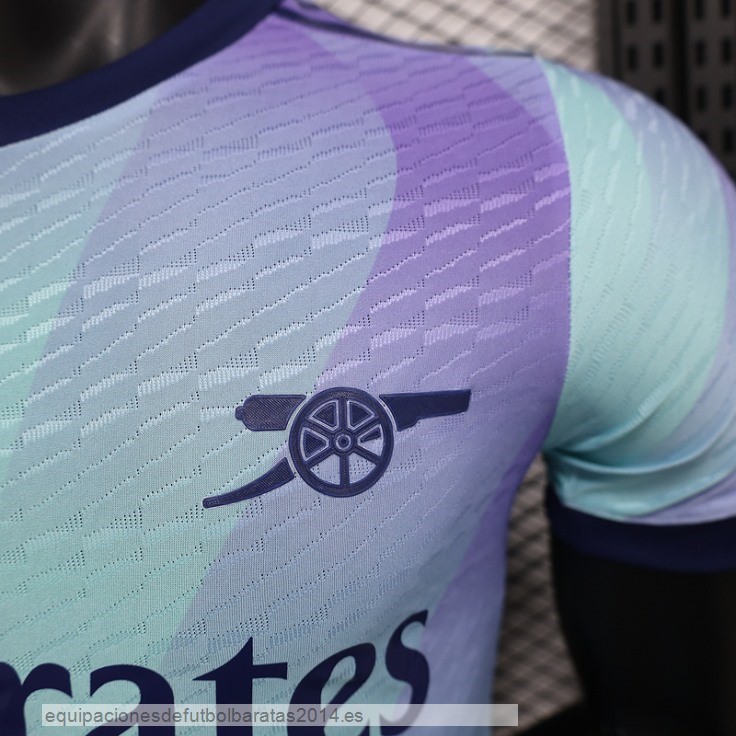 Nuevo 3ª Jugadores Camiseta Arsenal 24/25 Purpura Baratas